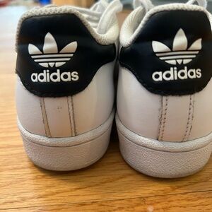 Adidas White and Black Athletic Shoes